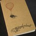 Wanderlust - Gocco Screen-Printed Lined Notebook