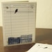 Books and Bird - 12-Pack Gocco Screen-Printed Cards