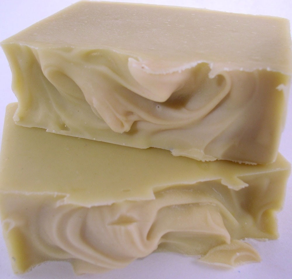 Tea Tree Handmade Soap - JUMBO SIZED vegan bars made with pure essential oils and coconut milk - from Arcadia Aromatics