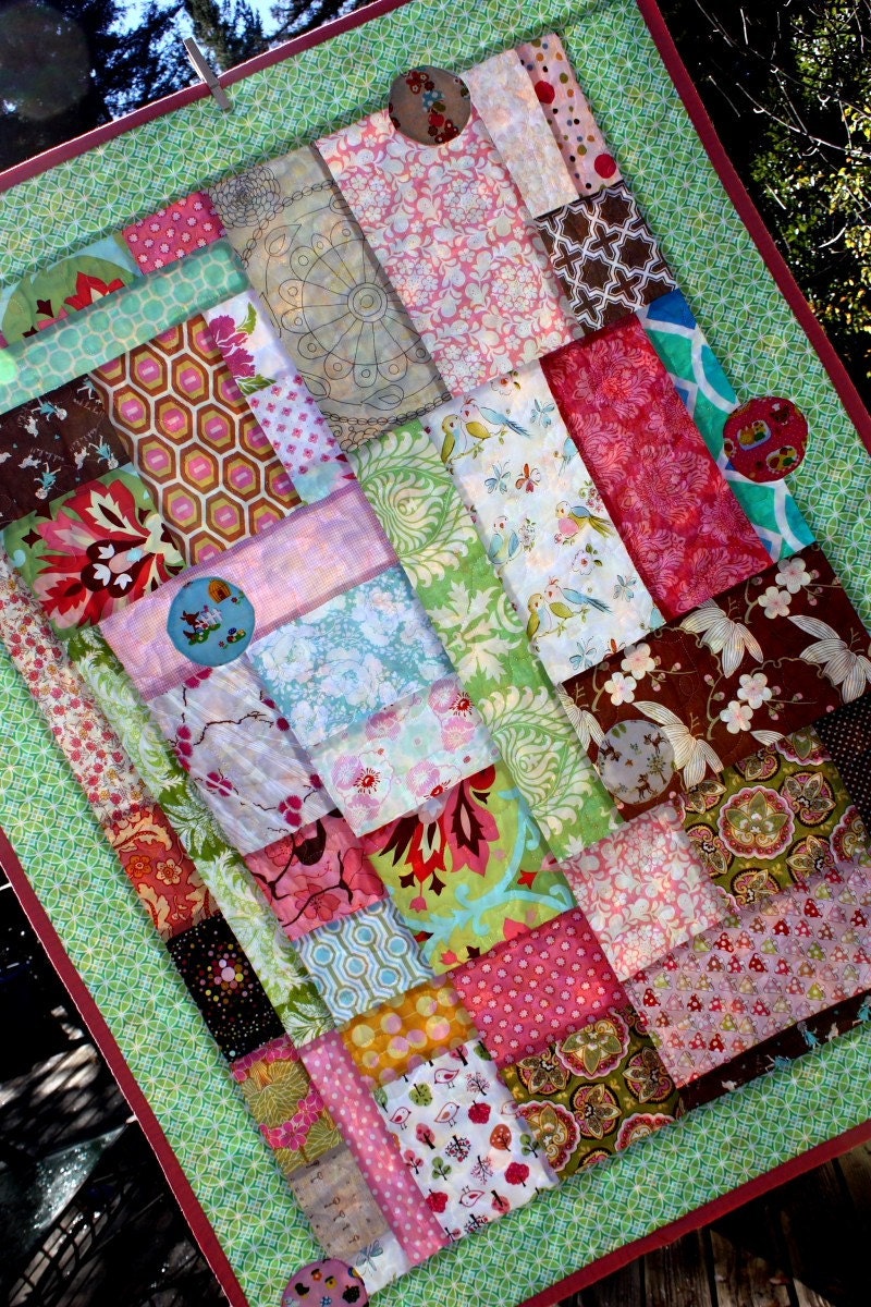 Custom Child's Quilt.  Gender Neutral, or Your Choice of Colors.