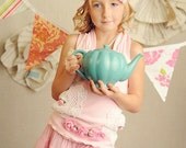 Custom Bunting, 5 Large Fabric Flags Featuring Cotton Fabrics in Your Favorite Color Scheme. Personalization Optional.