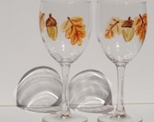 Acorn Wine Glasses RESERVED FOR EOSWILDCAT