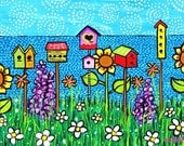 Summer Seaside Birdhouses