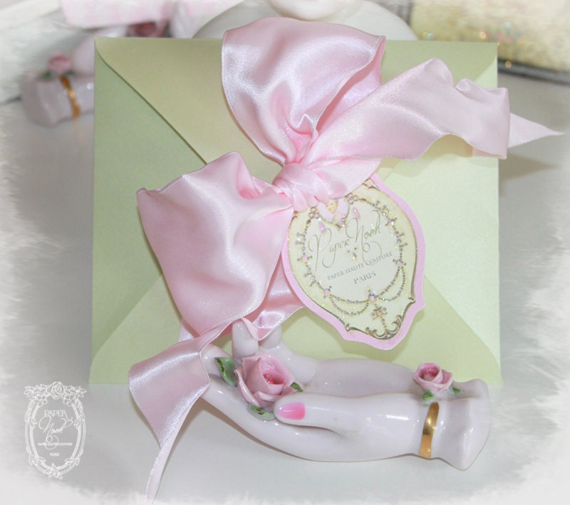 French Vintage Style Perfume Tags Set