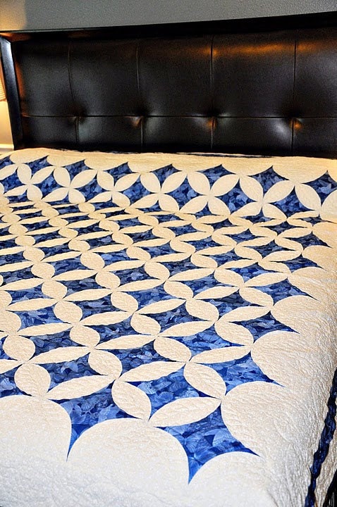 Heirloom Quilt - Queen Size - 97x97 - Made to Order - Payments Available