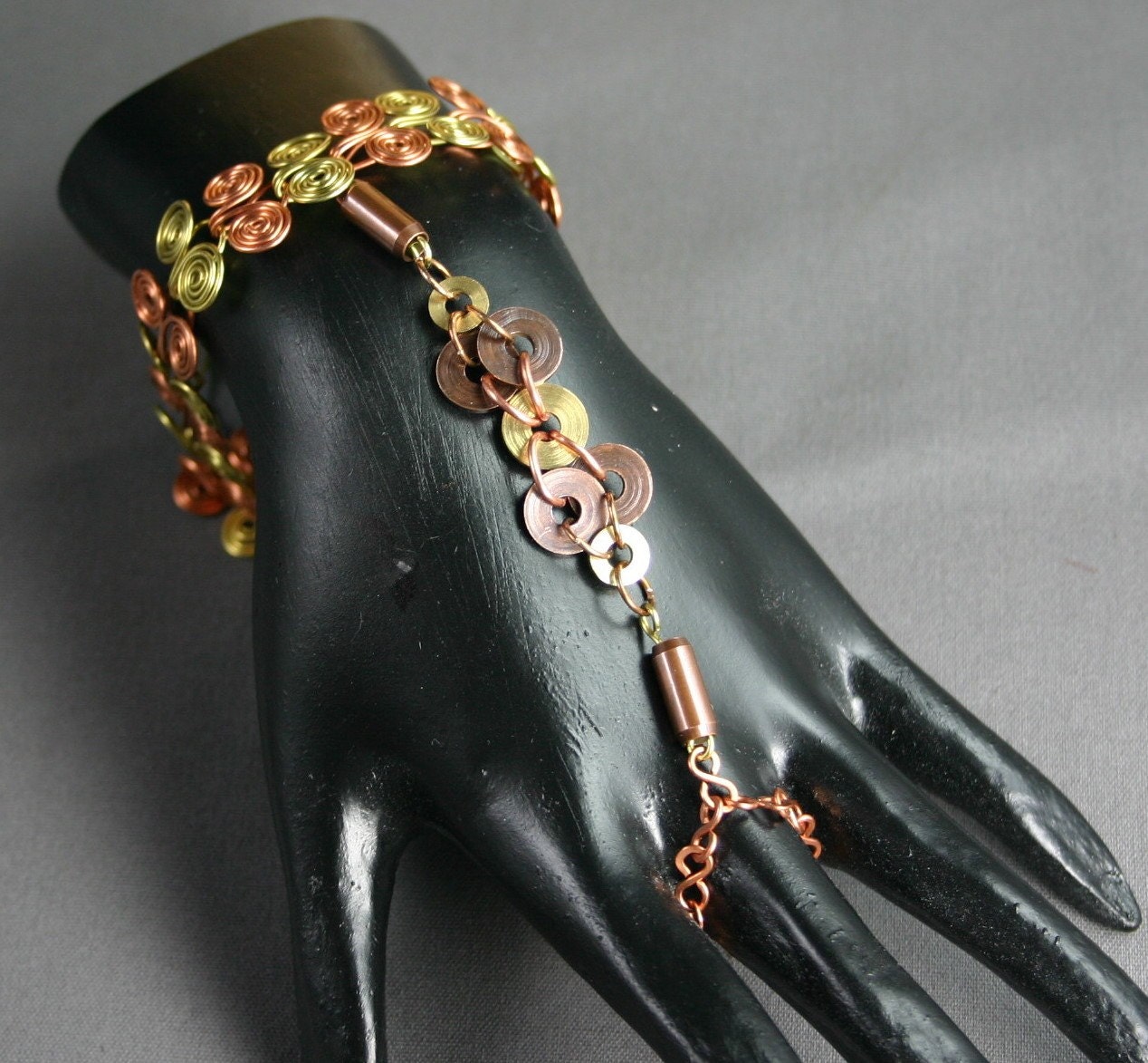 Steampunk slave bracelet