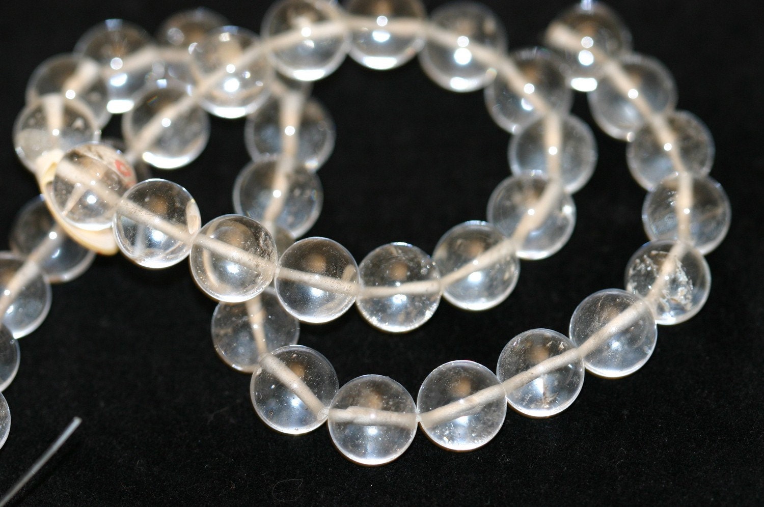 10mm Clear Quartz Beads