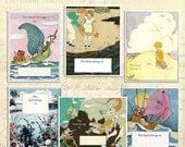 Assorted Seaside BLANK Vintage Bookplates