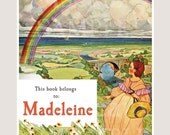 Rainbow Vintage Bookplates - Personalized