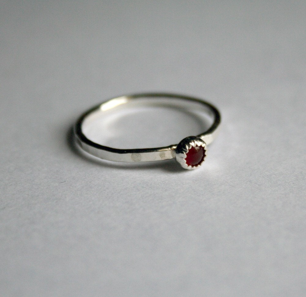 Berry - Ring - Sterling Silver - ready to ship in various sizes.