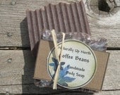 Coffee Beans Handmade Cold Process Vegy Soap Java Espresso Cup of Joe Fresh Roasted