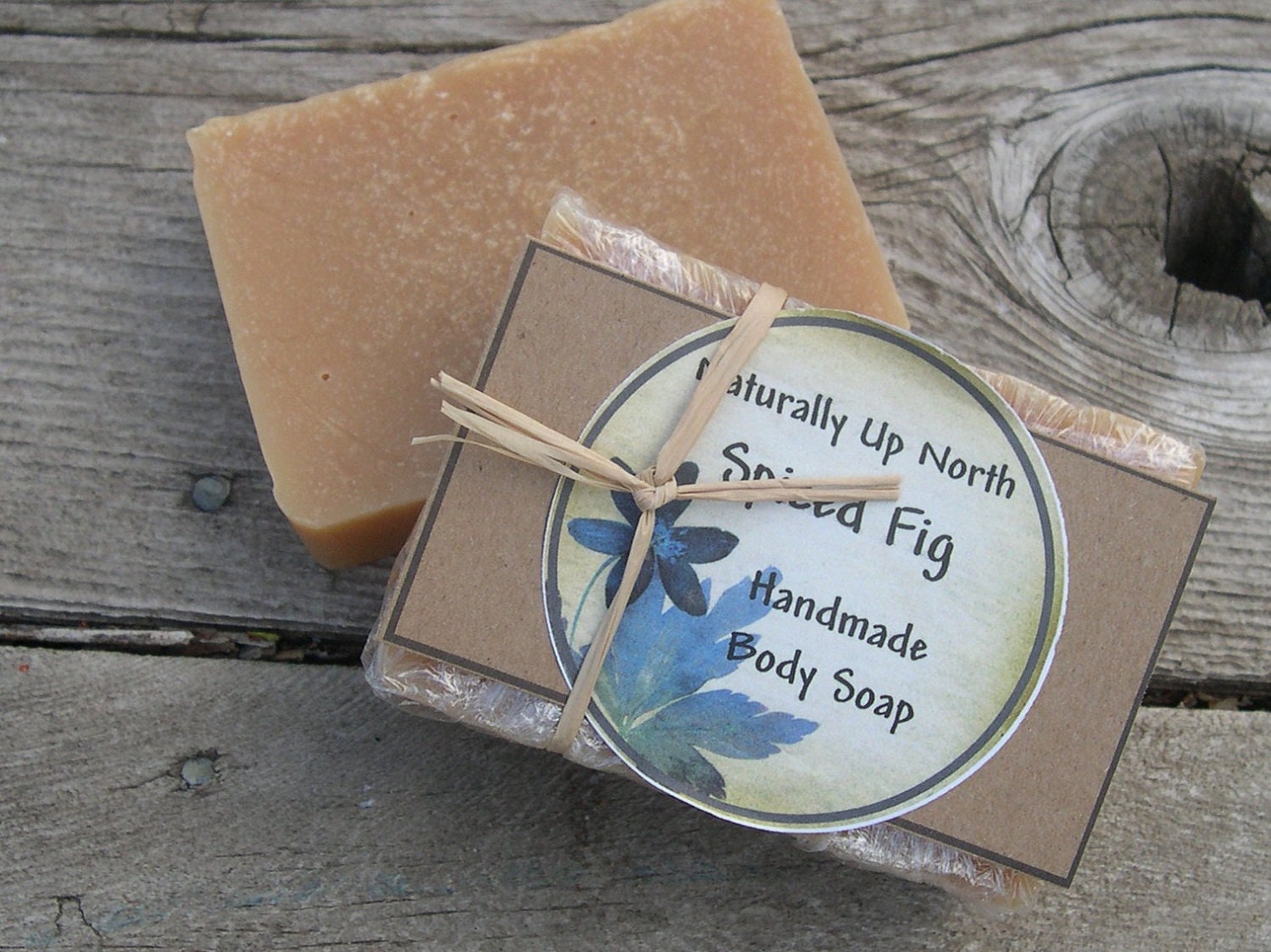 Spiced Fig Handmade Cold Process Vegy Body Soap Spicy Fruity