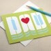 Fathers Day Card - I Love You Dad - Dad Birthday Card by Oh Geez Design