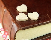Wood Hearts. 3/4 Inch Wedding DIY Supplies.