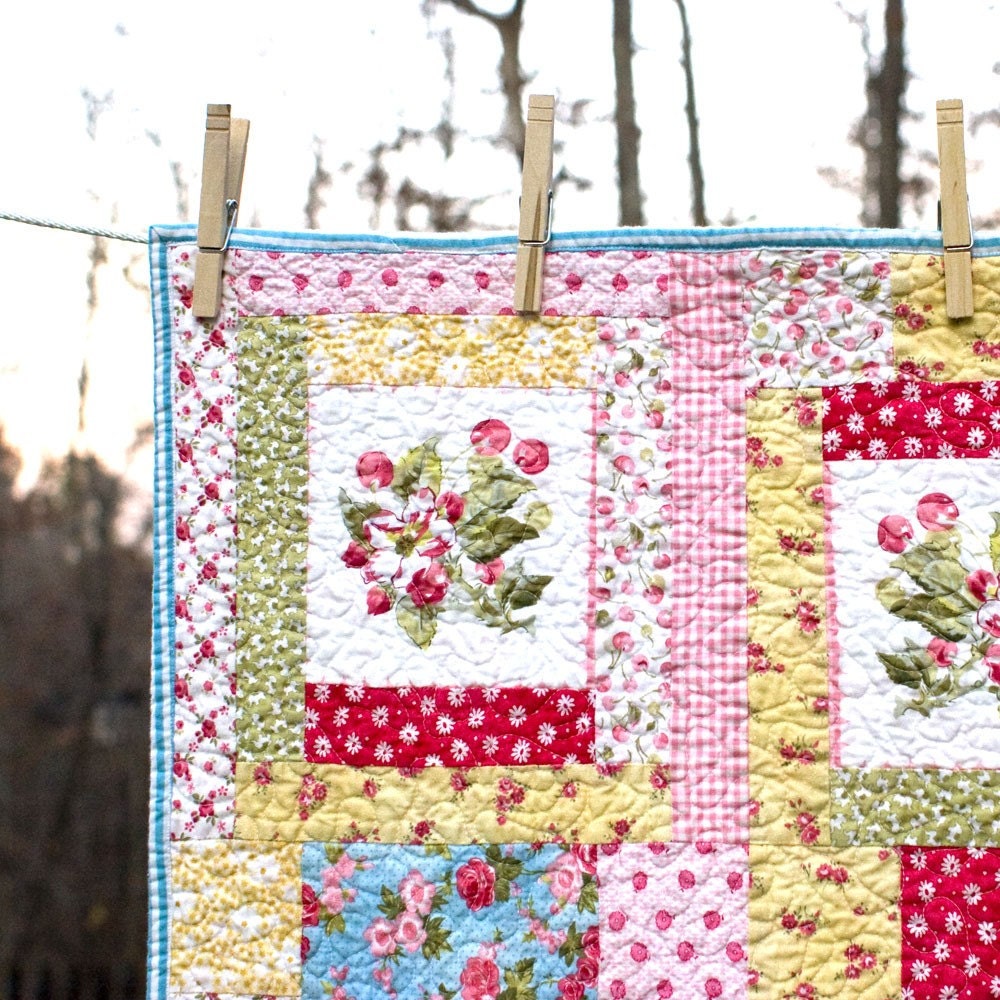 ON SALE -- Maeve's Flower Box Quilt