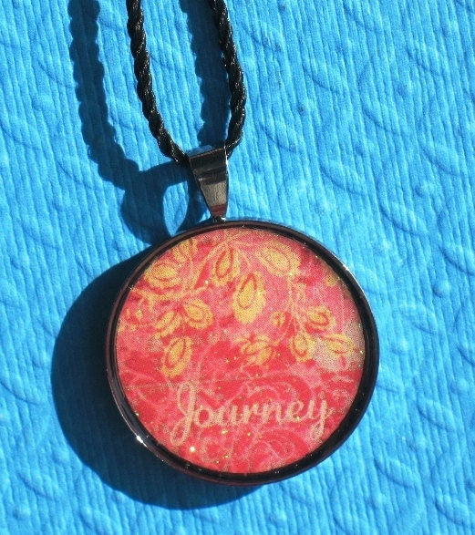 Journey - Glazed Pendant Necklace