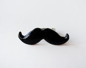 Black Mustache Ring