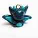 Emerald Green Baby Dragon Polymer Clay Charm