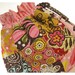 bag Quilted Drawstring Patchwork pink brown black purse Chocolate Lollipop Modern handbag purse KINDLE Handmade DIAPER tagt team