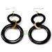 Handmade Organic Horn Earrings 1 Pair (SALE)