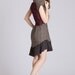 Plaid Grey Lace Embrace Dress Small