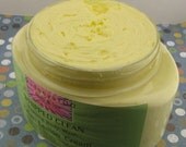 US Flat Rate Shipping-Gudonya Whipped Clean (tm) - Italian Lemon Cream--- vegan ---8oz Jar Whipped Soap