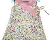 Criss-Cross Reversible Wrap Cross Over Dress INSTANT DOWNLOAD PDF Sewing Pattern for Toddlers and Girls in Sizes 1-6 by winkhandmade on etsy