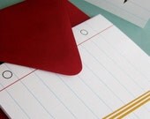 Notebook... single greeting card