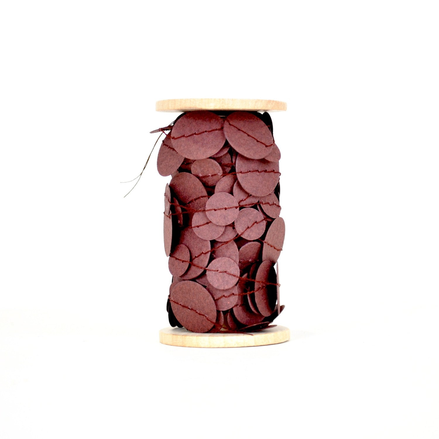 Plum Confetti Garland