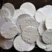 White Lace Paper Garland Strand - 26 feet / RESERVED for Hera