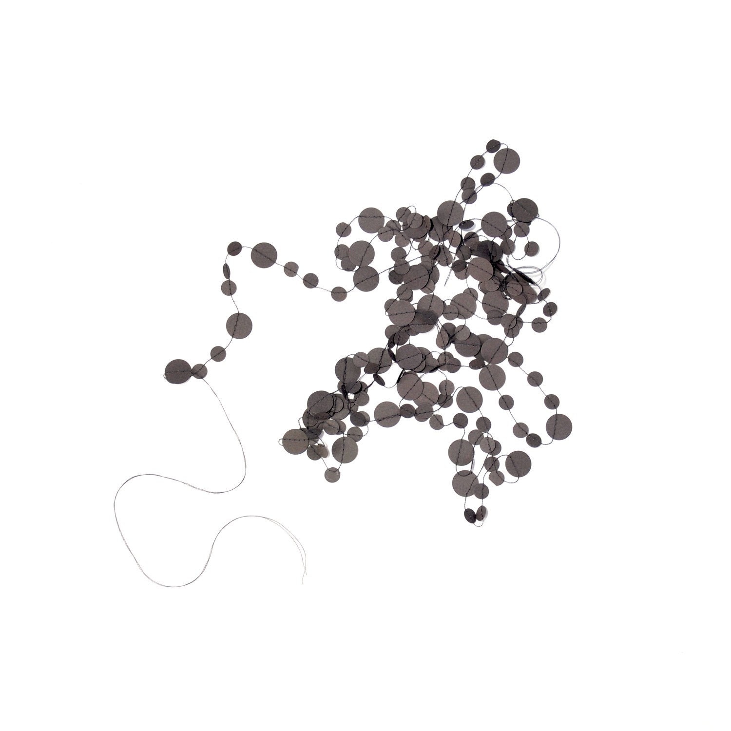 Slate Confetti Garland