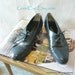 Vintage Lace Up OXFORDS Shoes Flats BLUE SIZE 11 Eur 43 UK 8 M