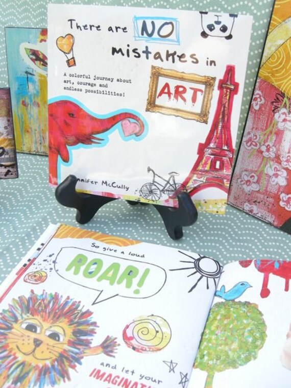 Book - There are No Mistakes in Art - by Jennifer McCully