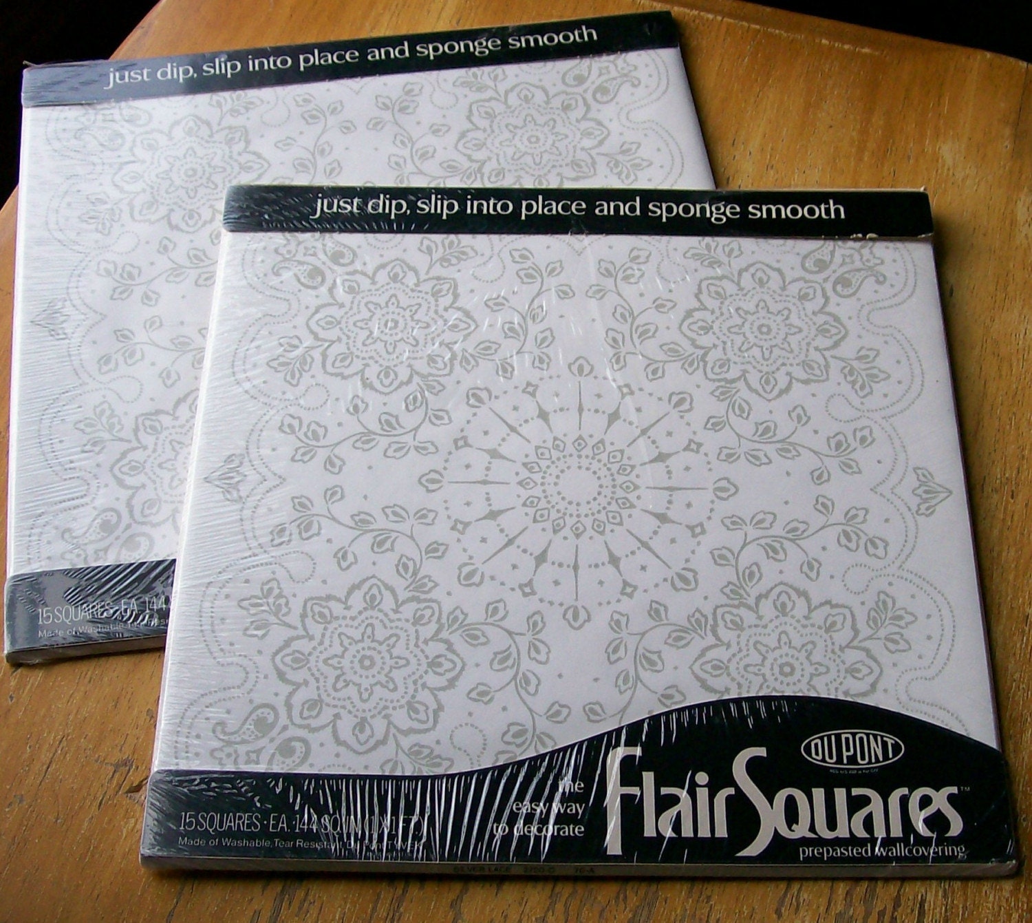 Dupont Flair Squares 1970s Decorating 2 Packages