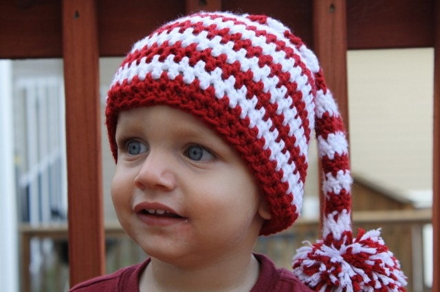 PDF Pattern for Crocheted Stocking Hat sz newborn to 24 months (10)