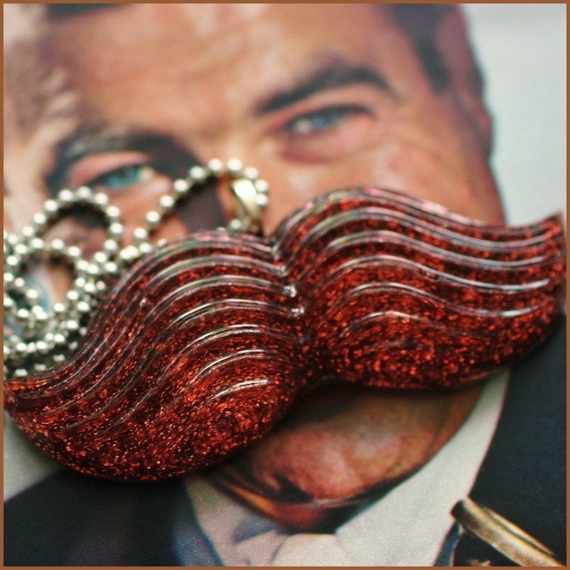 Mister Mustache - The Original Resin Moustache Necklace