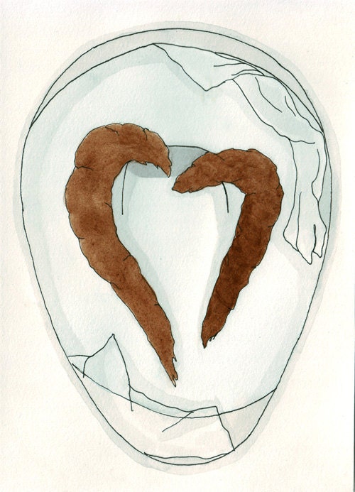 Poop Heart- DIGITAL PRINT