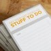 3 Get Your Shit Together To Do Notepad - SECONDS SALE