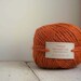 Vintage Rusty Orange Macrame Jute - 77 yds - 3 Ply