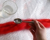 Tutorial - how to make a felt infinity necklace