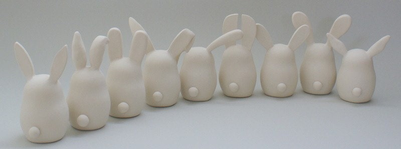 Bunny - Art sculpture 2 - OOAK