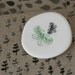 Moths - black and sage - Porcelain Brooch