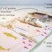 Personlized Bridesmaids Travel Jewelry Rolls CUSTOM Set of 4 with MONOGRAMS