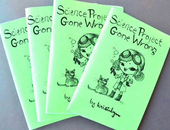Comic Zine - Science Project Gone Wrong -
