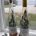 2 Lighted Wine Bottles Sutters Home Moscato and Reisling