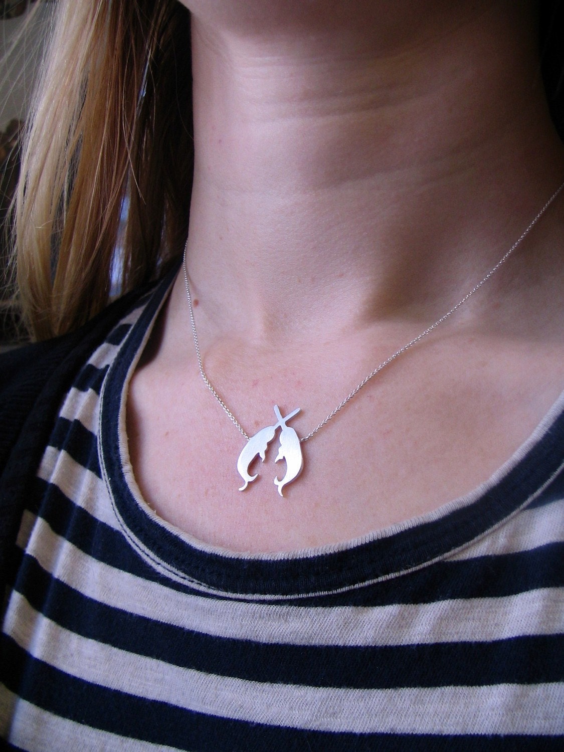 Secret Order of the Narwhal Society Sterling Silver Neckpiece