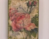 Romantic Pink Rose Collage
