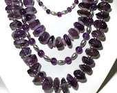 Amethyst Cascades Necklace
