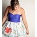 The LITTLE MERMAID Disney Party Dress Bow Disney Ariel Handmade