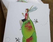 Fairy Notecards: Mango Break - Set of 6